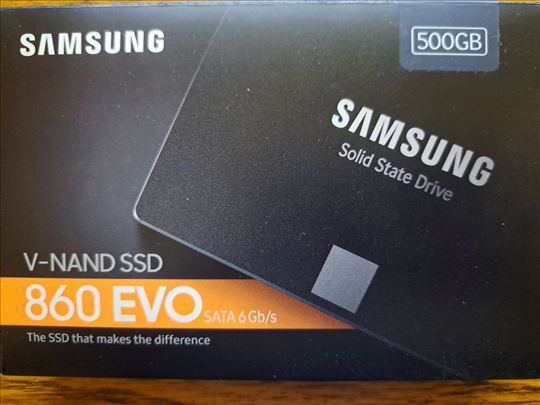 Samsung 860 EVO V-NAND SSD 500GB 560-530MBs