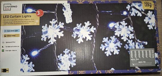 Led svetleća zavesa