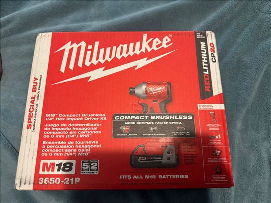 Milwaukee aku šrafilice i na Bit 