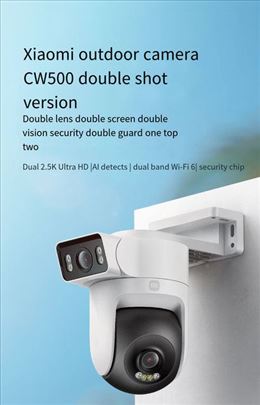 Xiaomi Outdoor Camera CW500 Dual 2.5 kamera siguK 