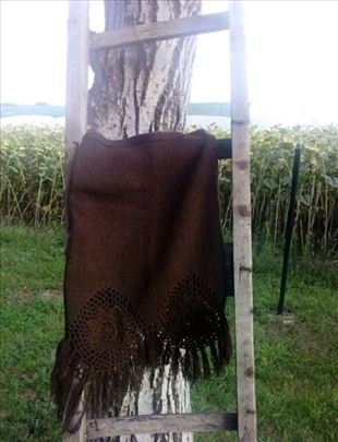 Boho čokoladna štrikana Teranova novo + pokloni
