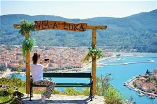 Hrvatska, Korcula-Vela luka, kuća za odmor