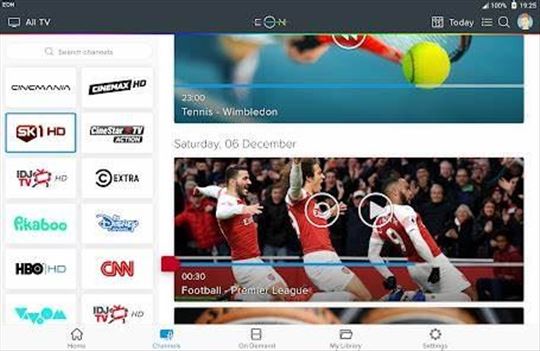 Eon Aplikacija za Smart TV,Android Box,PC,Telefon 