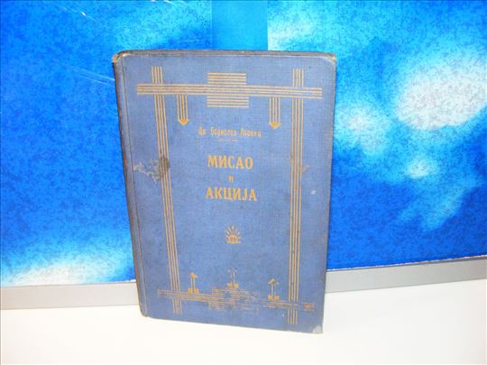 Misao i akcija dr Borislav Lorenc, 1930