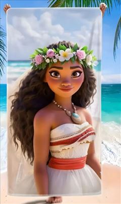 Moana Vaiana, Encanto Mirabel ili Stitch peškir