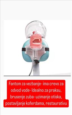 Fantom za vežbanje  ima crevo za odvod vode