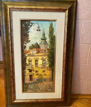 Olja Nikonova, ulje na platnu 