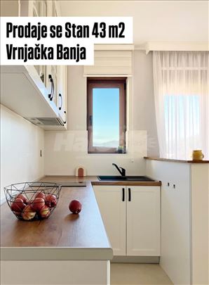 Prodaje se Stan 43 m2.   Vrnjačka Banja