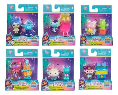 Gabbys Dollhouse 2 figure u setu- novo