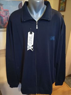 Novi muški duks sa kragnom Benx 5XL teget veliki