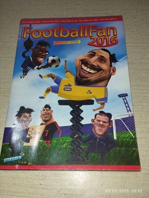 Album za sličice Football fan 2016