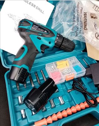 Set Aku busilice sa bitovima 12 i 24v novo