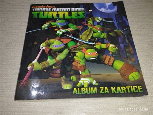 Turtles Album za kartice