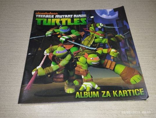 Turtles Album za kartice