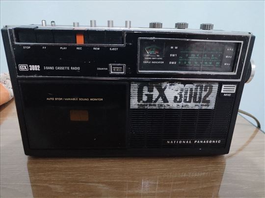 radio kasetofon GX-3002