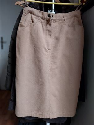 Suknja spandex oker m 