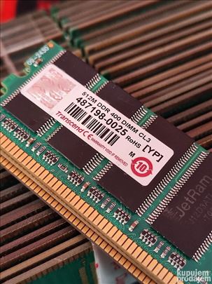 RAM memorija DDR1 DDR2 - Dosta komada na stanju