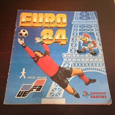 Euro 84 Francuska album Panini Decje Novine 