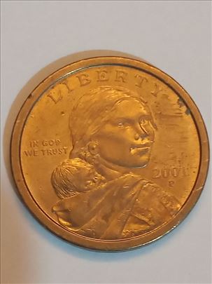 Jubilarni dolar , Indijanka Sacagawea