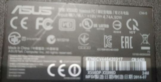 Laptop Asus X550DP 