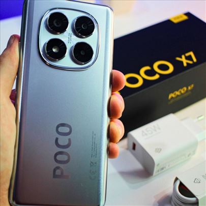 Xiaomi Poco X7 5G 8/256gb NFC Silver novo 