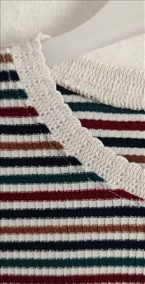 Esprit prugasta pamučna bluza kao nova vel. M