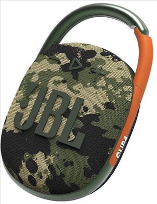 JBL Clip 4 Bluetooth Speaker - zvučnik Squad boja