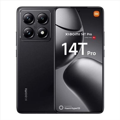 Xiaomi 14T Pro 5G 12/512gb 512gb titan black, novo