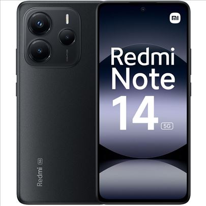 Xiaomi Redmi Note 14 5G 6/128gb midnight blackNovo