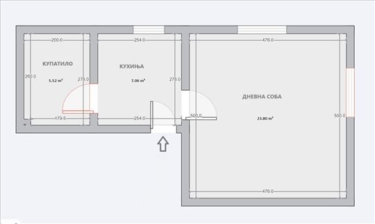 Medaković 2, Stojadina Mirkovića 1.0, 36m2