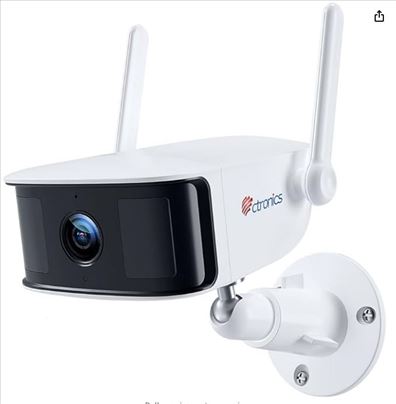 Wi-Fi kamera na baterije 10400mAh, slika na mobiln