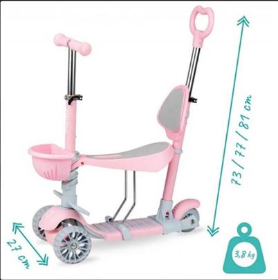 Trotinet Sweet 5 u 1