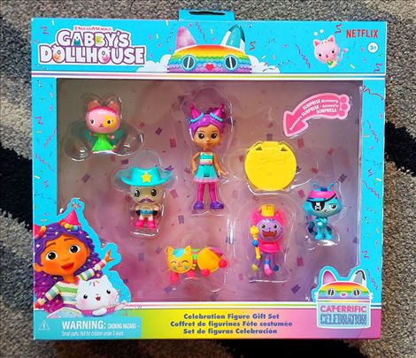 Gabbys Dollhouse Celebration set figura, original
