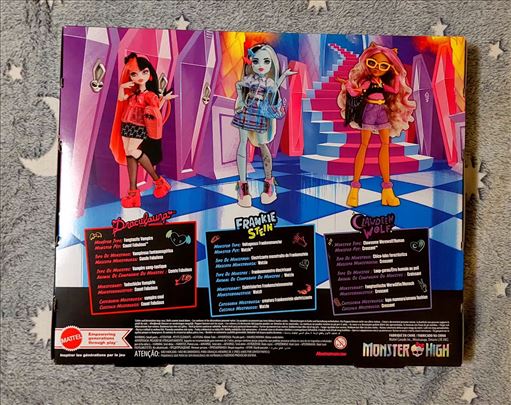 Monster High-veoma povoljno, 3lutke u setu