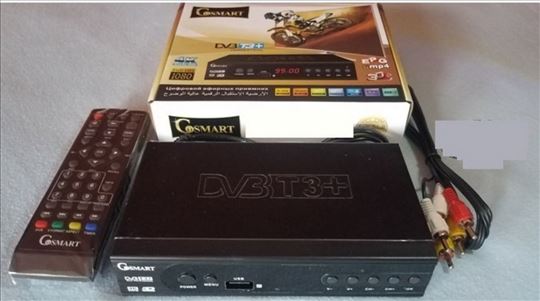 Cosmart dvbt2 preijemnik digitalni box