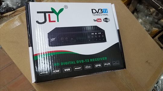 JLY dvbt2 digitalni resiver Scart novo