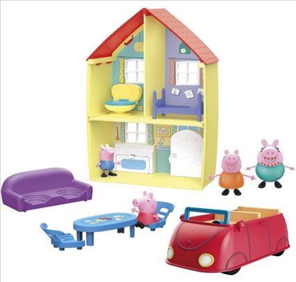Peppa Pig Family House Combo set