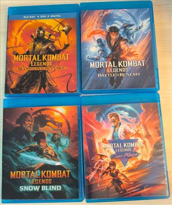 Blu ray Mortal Kombat Legends (kolekcija filmova)