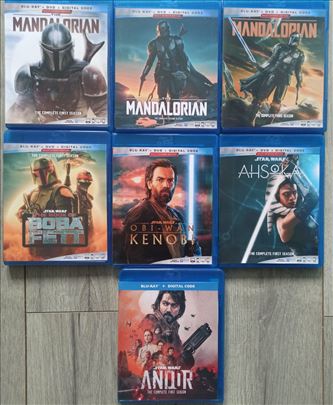 Blu ray Star Wars (serije)