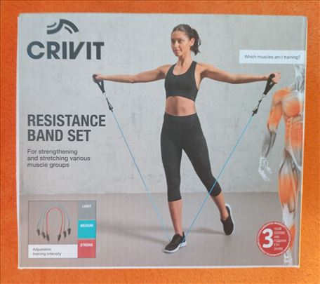 Set traka za fitnes Crivit 