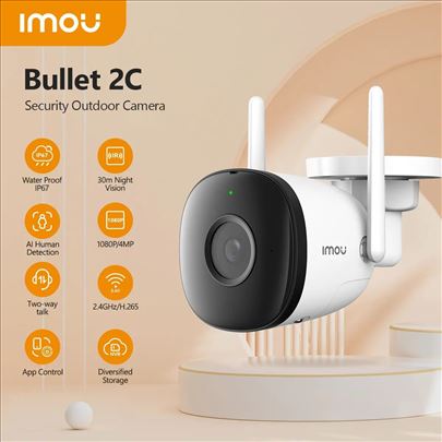 IMOU Bullet 2C 4MP Smart Camera Sigurnosna Kamera