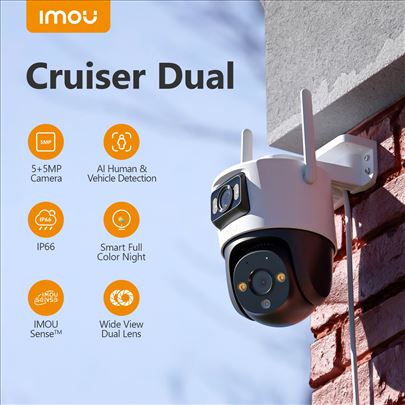 IMOU Cruiser Dual Camera Sigurnosna Kamera 