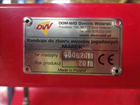 Na prodaju kombajn za berbu voća