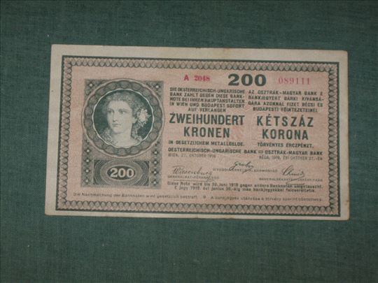 200 Kronen 1918