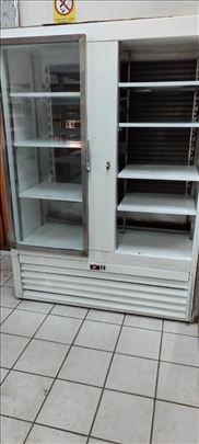 Rashladna vitrina sa dvoje staklenih vrata,exstra 