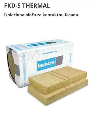 Kamena Vuna Fasadna Knauf FKD-S 12 cm