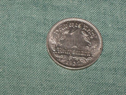1 Reichsmark 1937 E