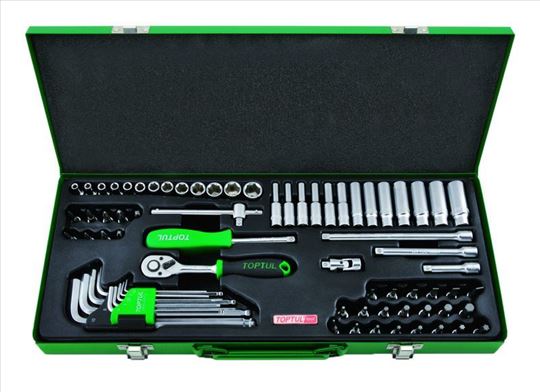 Toptul Set gedora alata 1/4", 72 komada