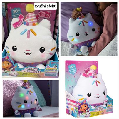 Gabbys Dollhouse Mjaufin Sprinkle Party Cakey Cat