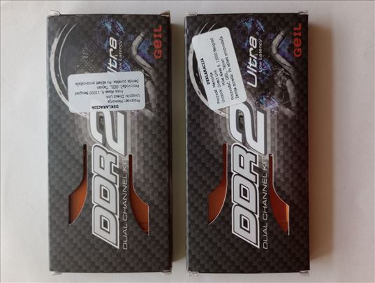 GEIL 4Gb 800Mhz DDR2 kao nove! 